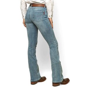 Ringers Western Women's Katherine Mid Rise Bootleg Jeans Classic Blue