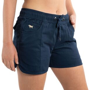 Ringers Western Women's Tora Heavy Weight Rugger Shorts Dark Navy