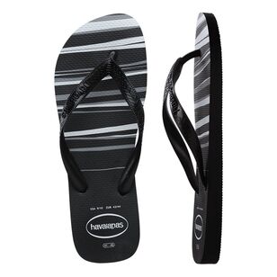 Havaianas Mens Top Basic Thong Black