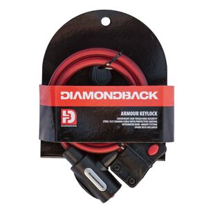 Diamondback Armour Keylock Bike Lock Multicoloured 10X1800Mm