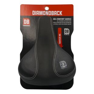 Diamondback Gel Comfort Bike Saddle Multicoloured