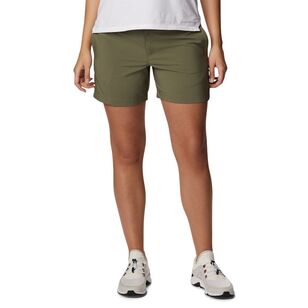 Columbia Women's Ridge Utility Shorts Stone Green