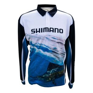 Shimano Quickfire Sub Polo Fishing Shirt Marlin