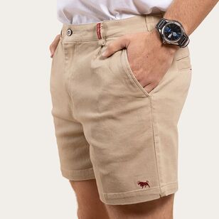 Ringers Western Cloncurry Men's Heavy Weight Work Short Camel