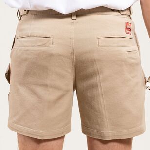 Ringers Western Cloncurry Men's Heavy Weight Work Short Camel