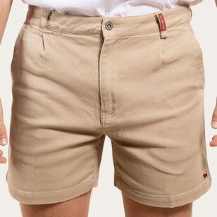 Ringers Western Cloncurry Men's Heavy Weight Work Short Camel