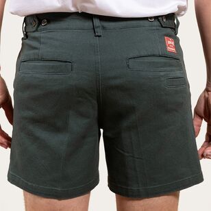 Ringers Western Cloncurry Men's Heavy Weight Work Short Forest Green