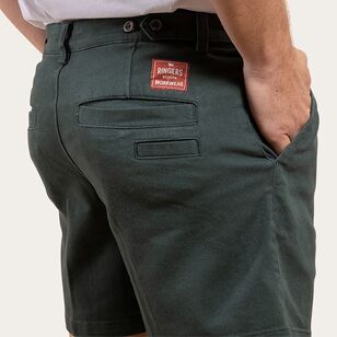 Ringers Western Cloncurry Men's Heavy Weight Work Short Forest Green