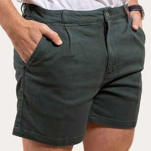 Ringers Western Cloncurry Men's Heavy Weight Work Short Forest Green