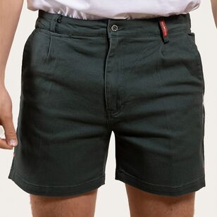 Ringers Western Cloncurry Men's Heavy Weight Work Short Forest Green