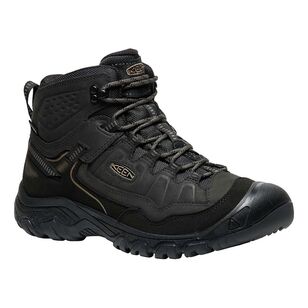 Keen Men's Targhee IV Waterproof Mid Hiker Triple Black