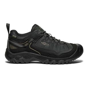 Keen Men's Targhee IV Waterproof Low Hiker Triple Black