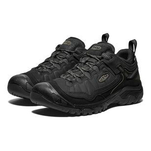 Keen Men's Targhee IV Waterproof Low Hiker Triple Black