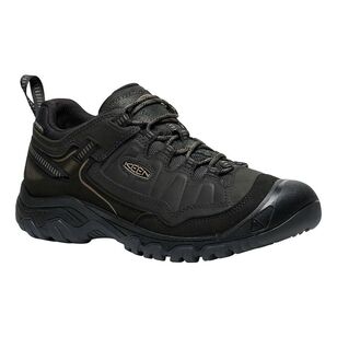 Keen Men's Targhee IV Waterproof Low Hiker Triple Black