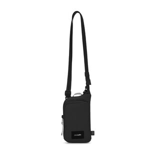 PacsafeGO Tech Crossbody Pouch Jet Black