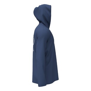 Anaconda Anglers Association Hooded Fishing Shirt Navy