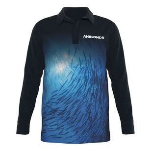 Anaconda Species Polo Fishing Shirt Youth Bait Fish