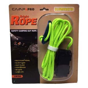 Bright Light up 3M rope Green 3 m