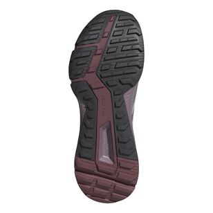 adidas Women's Terrex Soulstride Trail Shoe Fig, Grey & Crimson