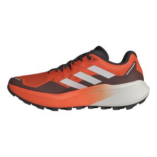 adidas Men's Terrex Agravic 3 Trail Shoe Impact Orange, Grey & Black