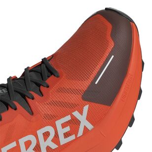 adidas Men's Terrex Agravic 3 Trail Shoe Impact Orange, Grey & Black