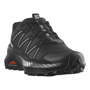 Salomon Men's Speedcross Peak Trail Shoe Black, Black & Glacier Grey