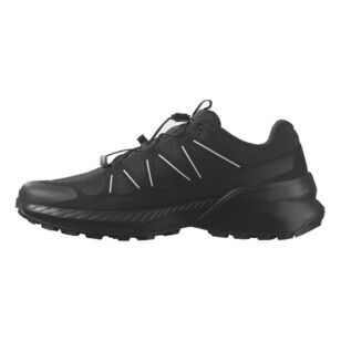 Salomon Men's Speedcross Peak Trail Shoe Black, Black & Glacier Grey