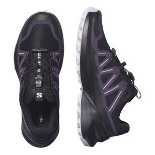 Salomon Women's Speedcross Peak Trail Shoe Black, Nightshade & Orchid