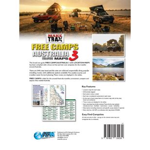 Make Trax Free Camps Australia 3 With Location Maps Multicoloured