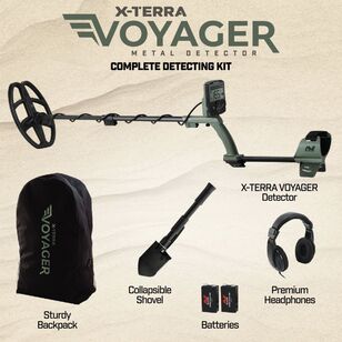 Minelab X-Terra Voyager Metal Detector Multicoloured