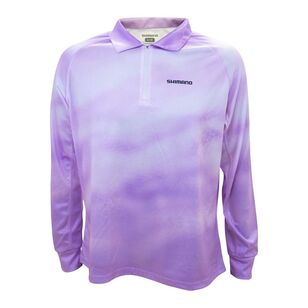 Shimano Women's Sub Polo Fishing Shirt Lilac