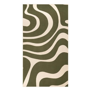 Nakie Sand Free Beach Towel Eucalyptus Green