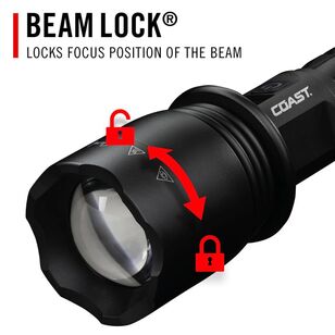 Coast XP40R 8000 Lumen Rechargeable Torch Black 8000 Lumen