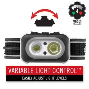 Coast RL20R 1000 Lumen Tri Colour Rechargeable Headlamp Black 1000 Lumens