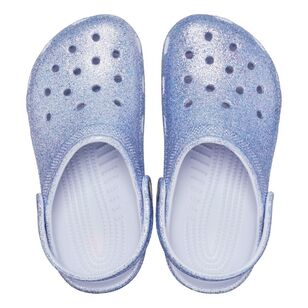 Crocs Kids Classic Glitter Clog Frosted