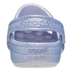 Crocs Kids Classic Glitter Clog Frosted