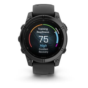 Garmin fenix® E multisport 47mm AMOLED GPS Smartwatch Slate Grey Steel