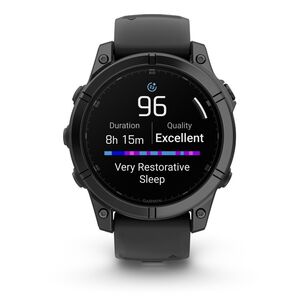 Garmin fenix® E multisport 47mm AMOLED GPS Smartwatch Slate Grey Steel