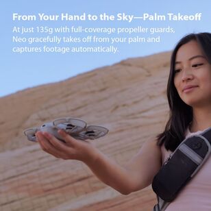 DJI Neo Palm-Sized Drone Fly More Combo Grey