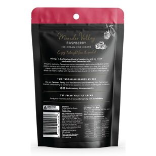 Campers Pantry Freeze Dried Icecream Raspberry Black