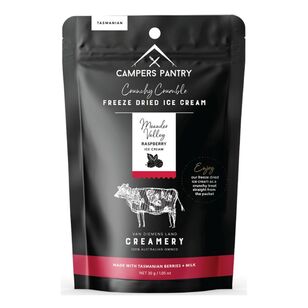 Campers Pantry Freeze Dried Icecream Raspberry Black