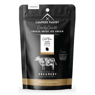 Campers Pantry Freeze Dried Icecream Caffe Latte Black