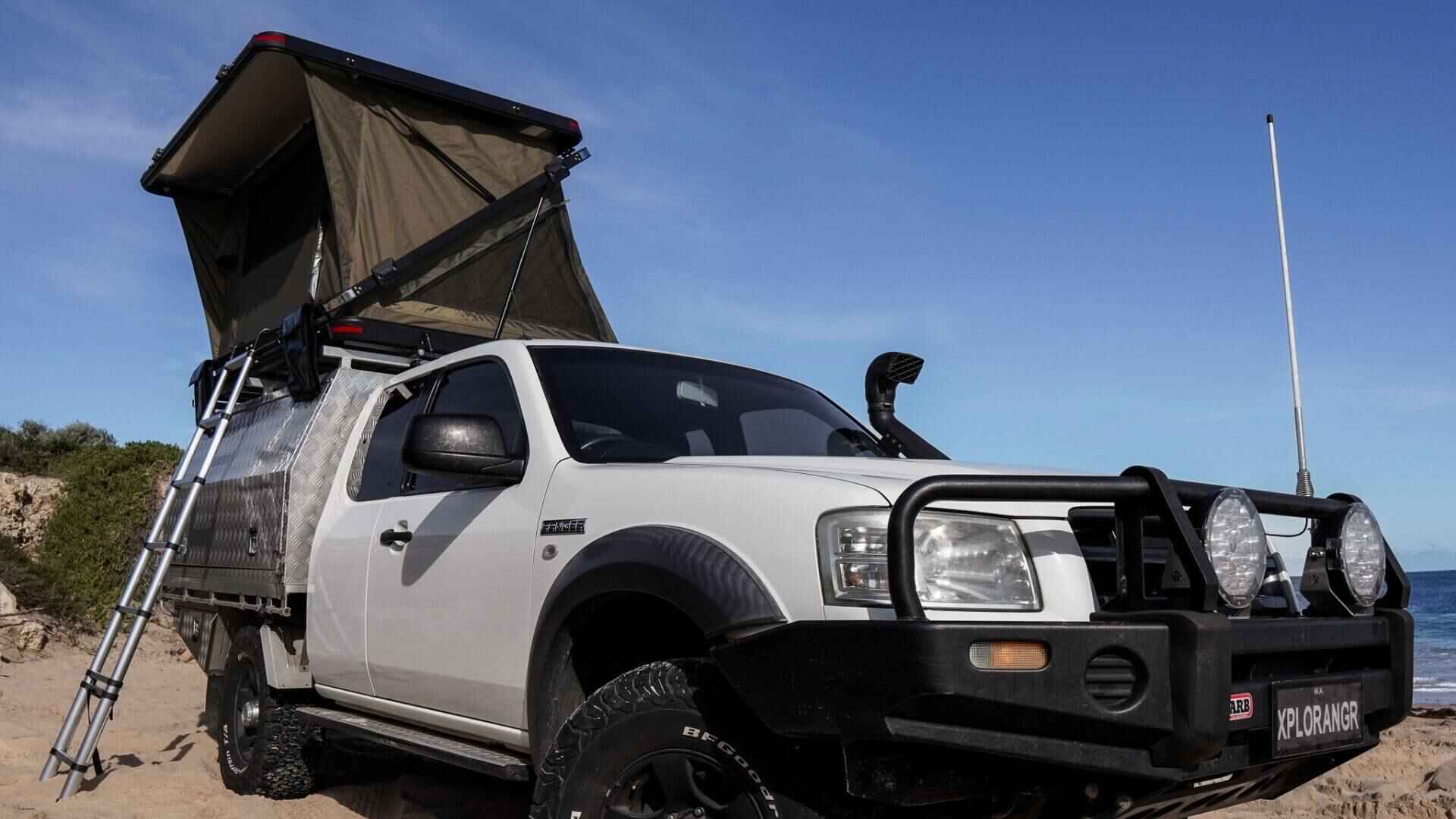 Car Support Rooftop Tent