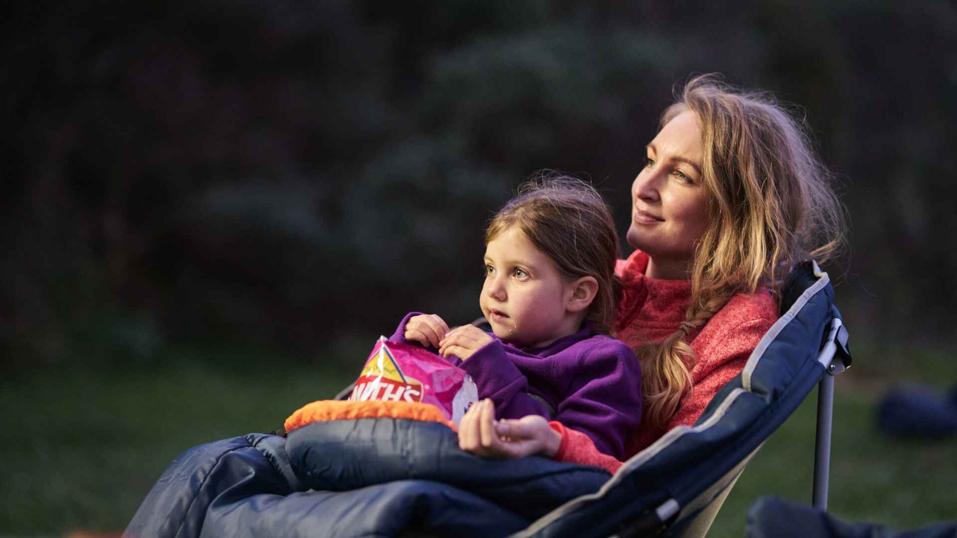 Sitting Outdoors In The Spinifex Drifter 0° Sleeping Bag