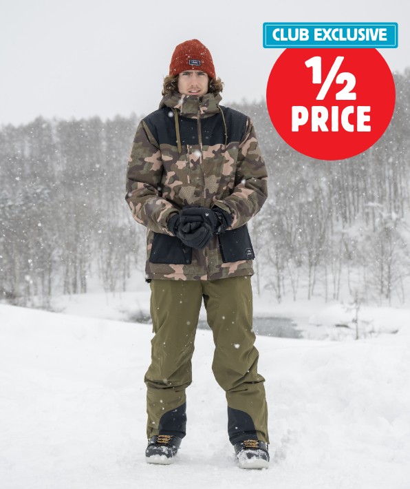 CLUB EXCLUSIVE 50% Off Snow Gear By Chute