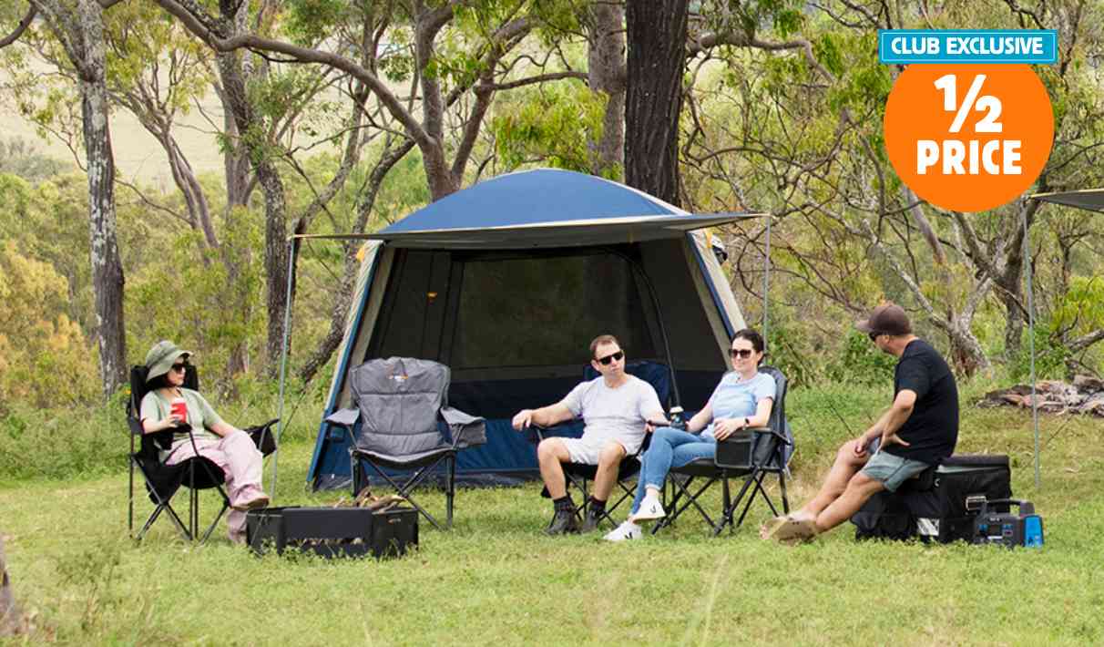 CLUB EXCLUSIVE 50% Off OZtrail Hightower 6P Tent