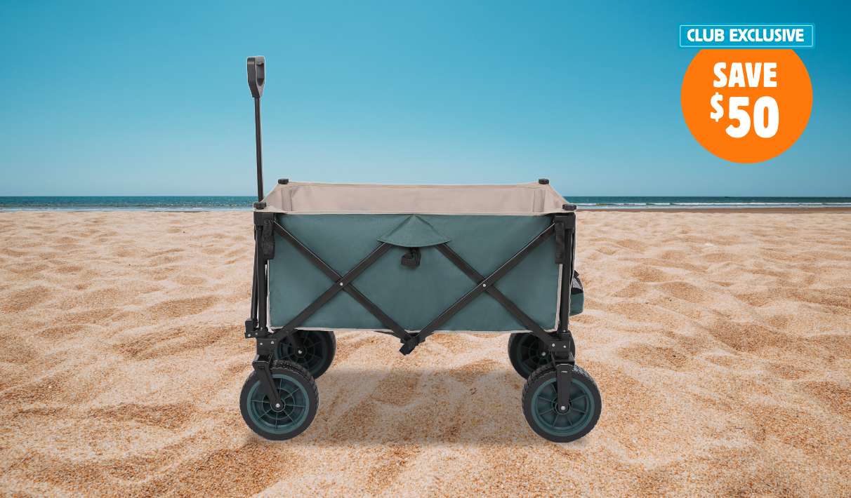 CLUB EXCLUSIVE Save $50 on We Love Summer Folding Adventure Wagon