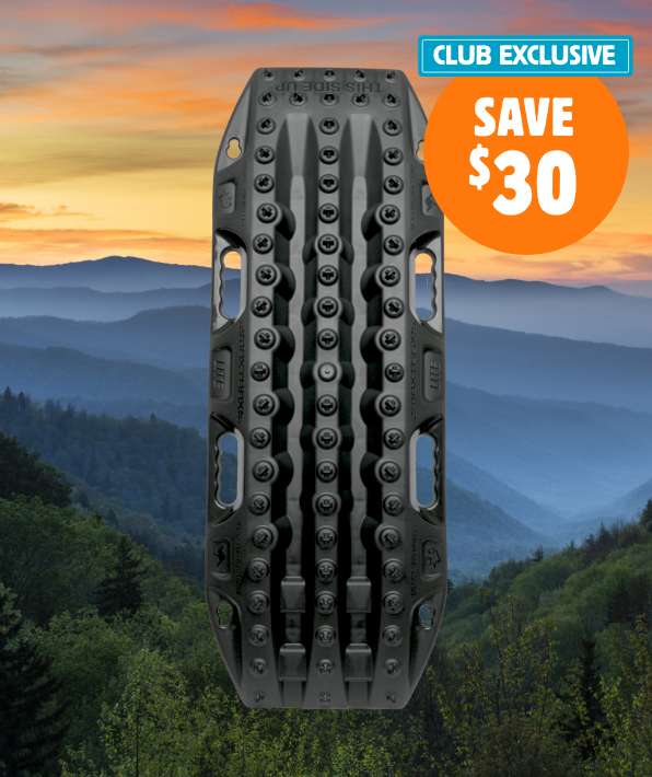 CLUB EXCLUSIVE Save $30 on Maxtrax Lite Recovery Board