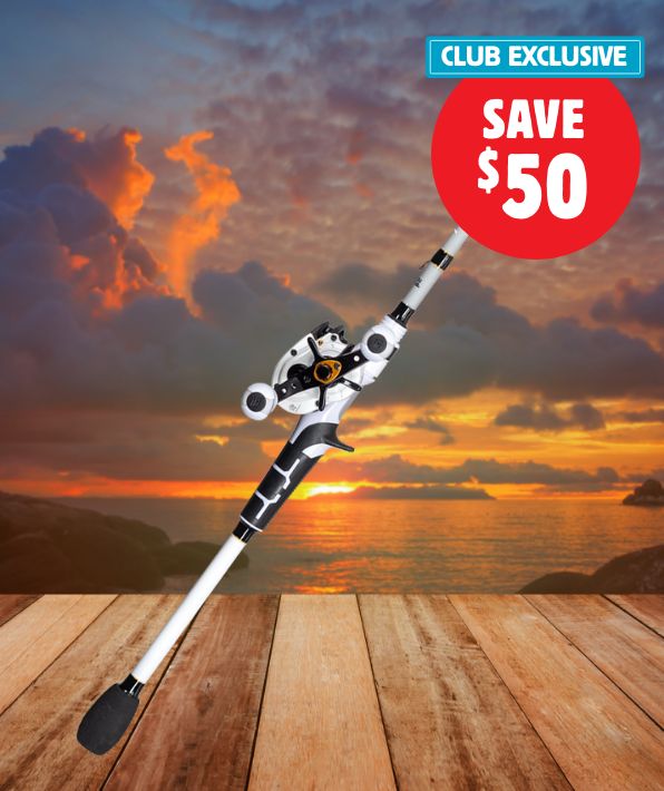 CLUB EXCLUSIVE Save $50 on Abu Garcia Max Pro Baitcast Combo