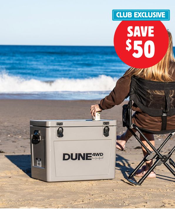 CLUB EXCLUSIVE Save $50 on Dune 4WD 56L Heavy Duty Icebox